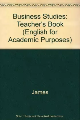 Couverture du produit · Teacher's Book