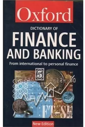 Couverture du produit · A Dictionary of Finance and Banking
