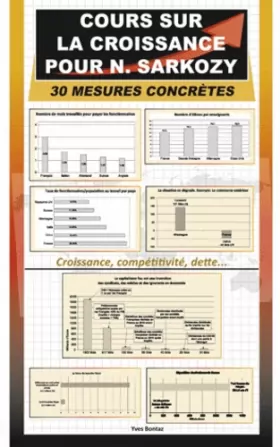 Couverture du produit · Cours sur la croissance pour N.Sarkozy "30 mesures concrètes"