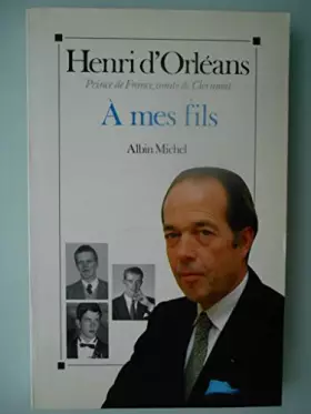 Couverture du produit · A mes fils