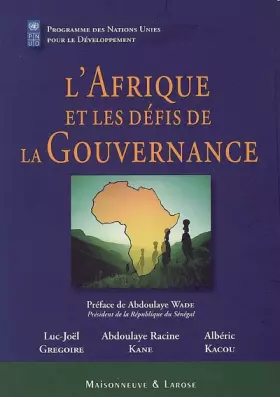 Couverture du produit · L'Afrique et les défis de la Gouvernance