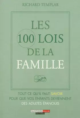 Couverture du produit · Les 100 Lois de la Famille