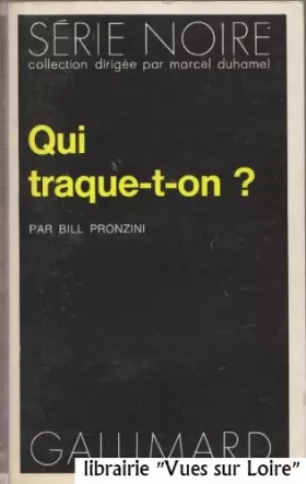Couverture du produit · Qui traque t-on ?