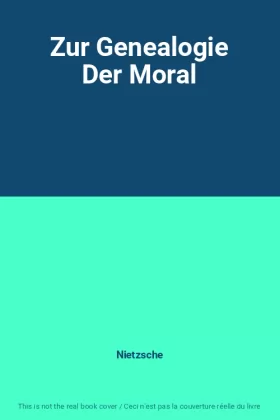 Couverture du produit · Zur Genealogie Der Moral