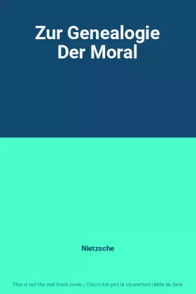 Couverture du produit · Zur Genealogie Der Moral