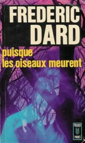 Couverture du produit · Puisque les oiseaux meurent