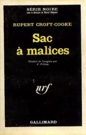 Couverture du produit · Sac à malices