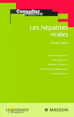 Couverture du produit · Les hepatites virales