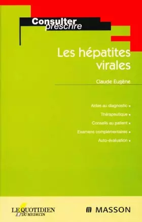 Couverture du produit · Les hepatites virales