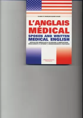 Couverture du produit · L'anglais médical : Spoken and Written Medical English
