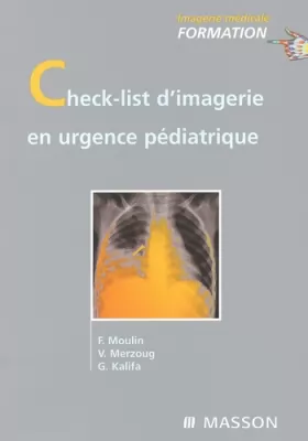 Couverture du produit · Check-list d'imagerie en urgence pédiatrique