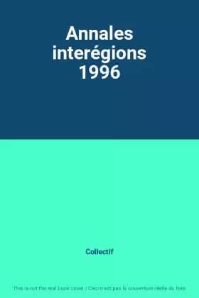 Couverture du produit · Annales interégions 1996