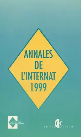 Couverture du produit · Annales de l'internat, 1999