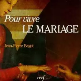 Couverture du produit · Pour vivre le mariage