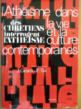 Couverture du produit · L'athéisme dans la vie et la culture contemporaines 2 volumes