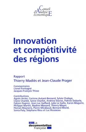 Couverture du produit · Innovation et compétitivité des régions (CAE n.77)