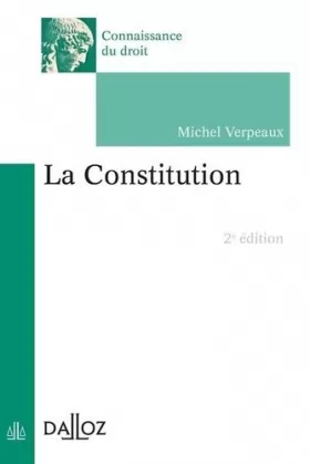 Couverture du produit · La Constitution - 2e ed.