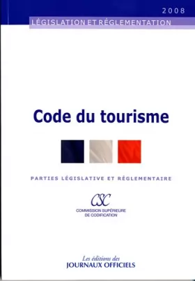 Couverture du produit · Code du tourisme - Brochure 20057/textes mis a jour au 10 mai 2008
