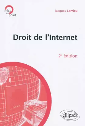 Couverture du produit · Droit de l'internet