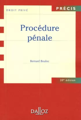 Couverture du produit · Procédure pénale : Edition 2006