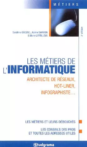 Couverture du produit · Les métiers de l'informatique