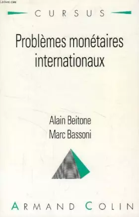 Couverture du produit · Problèmes monétaires internationaux