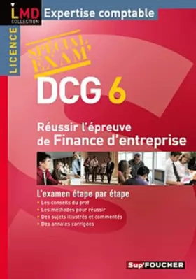 Couverture du produit · DCG 6: Réussir l'épreuve de Finance d'entreprise