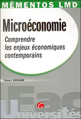 Couverture du produit · Microéconomie : Comprendre les enjeux économiques contemporains
