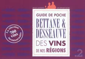 Couverture du produit · Guide de poche des vins de nos régions: La sélection incontournable