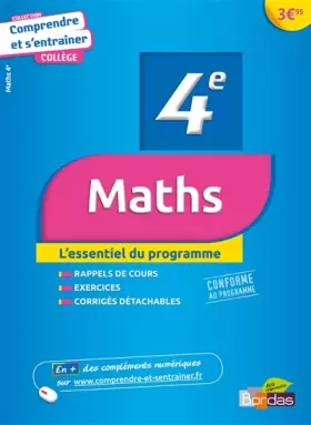 Couverture du produit · COMPRENDRE ENTRAINER MATHS 4E