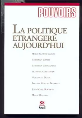 Couverture du produit · La Politique étrangère aujourd'hui