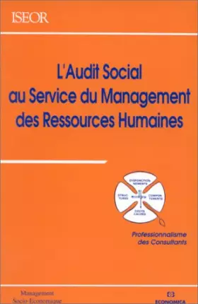 Couverture du produit · L'audit social au service du management des ressources humaines