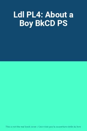 Couverture du produit · Ldl PL4: About a Boy BkCD PS