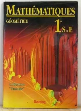 Couverture du produit · Mathématiques, 1re S, E, géométrie, 1988