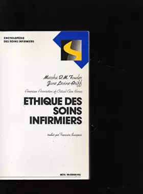 Couverture du produit · Ethique des soins infirmiers