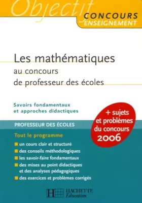 Couverture du produit · Les mathématiques au CRPE: Savoirs fondamentaux et approches didactiques