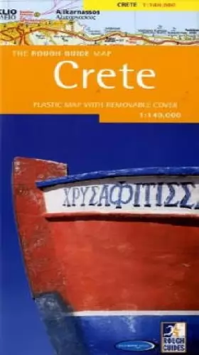 Couverture du produit · The Rough Guide to Crete Counrty Map