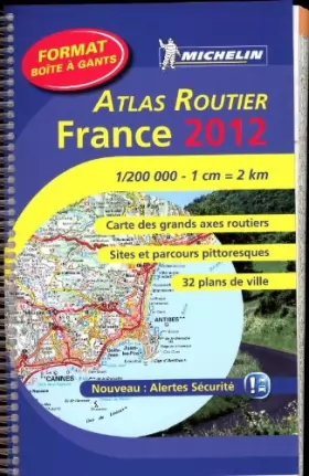Couverture du produit · Atlas routier France 2012 Compact spirale