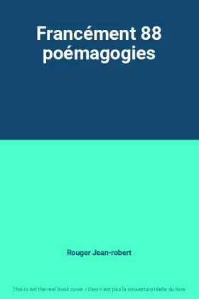 Couverture du produit · Francément 88 poémagogies