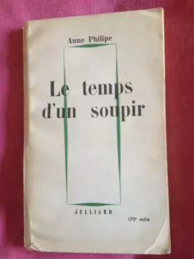 Couverture du produit · Le temps d'un soupir.