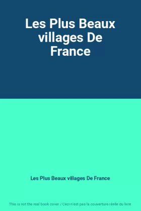 Couverture du produit · Les Plus Beaux villages De France