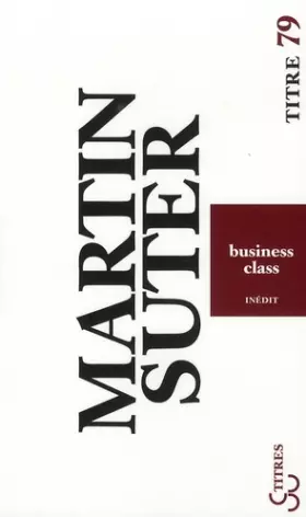 Couverture du produit · Business Class