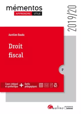Couverture du produit · Droit fiscal: Cadres généraux du système fiscal - Droit fiscal général des personnes physiques et des entreprises - Les règles 