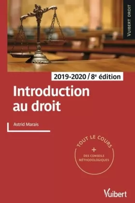 Couverture du produit · Introduction au droit 2019/2020: Tout le cours et des conseils méthodologiques
