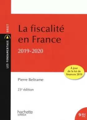 Couverture du produit · Les Fondamentaux - La fiscalité en France 2019-2020