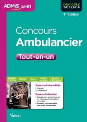 Couverture du produit · Concours Ambulancier - Tout-en-un - Concours 2016