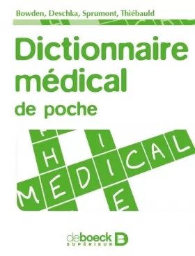 Couverture du produit · Dictionnaire médical de poche