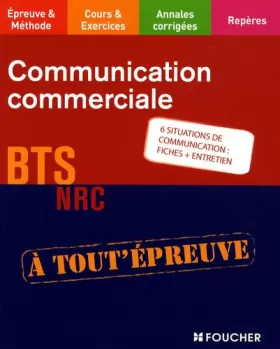 Couverture du produit · Communication commericale BTS NRC
