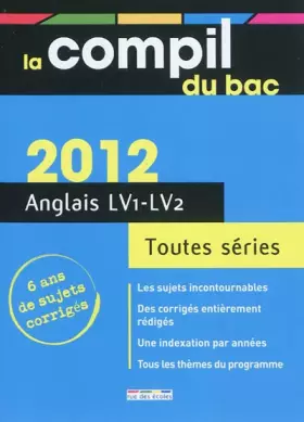 Couverture du produit · Anglais LV1-LV2