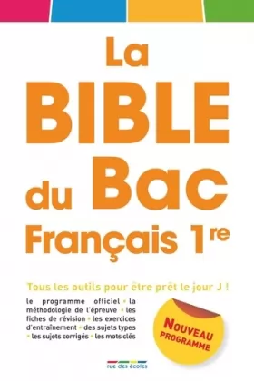 Couverture du produit · La Bible du Bac Français 1e